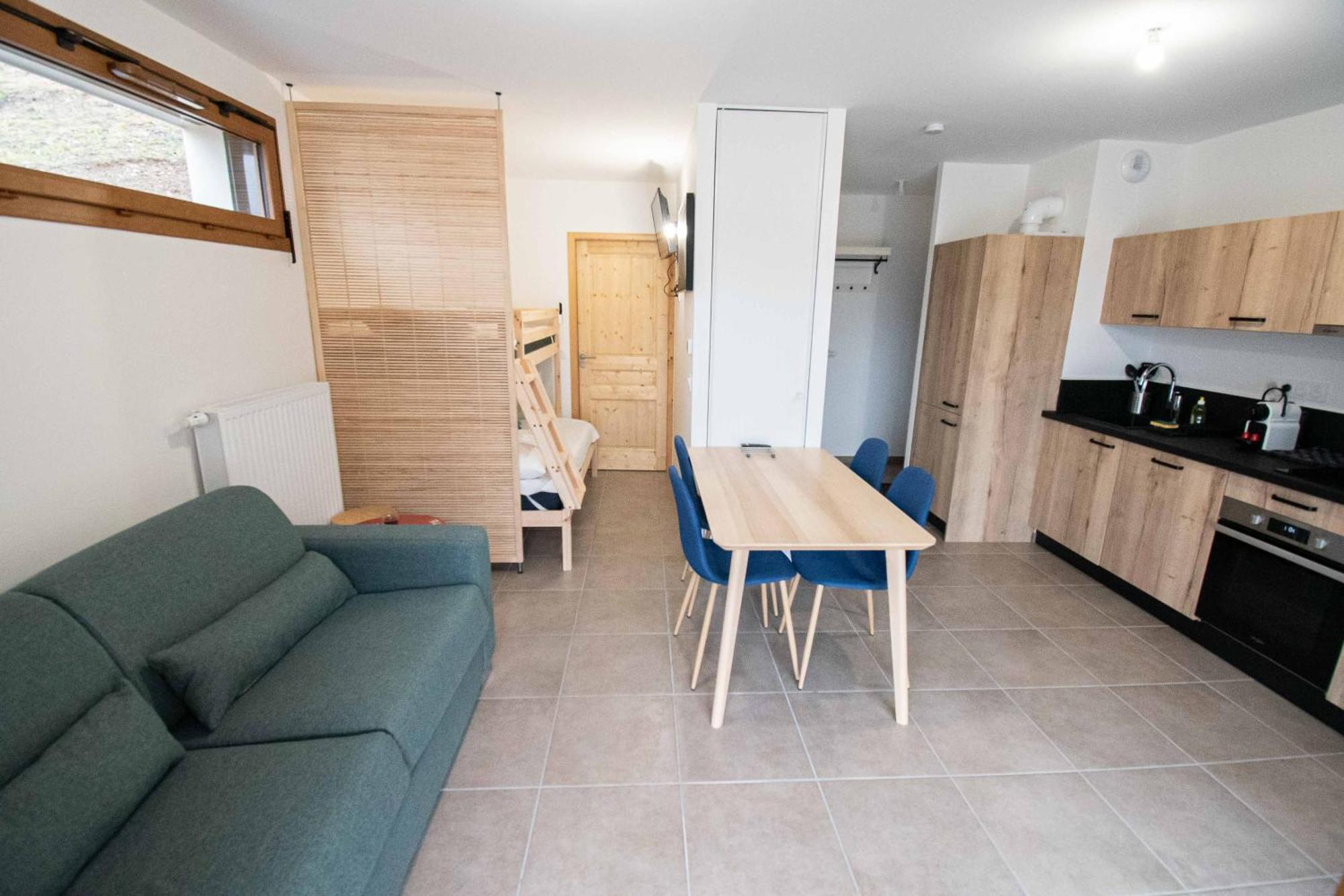 Dans Residence Neuve Le Snow Roc Sur Les Pistes, Grand Studio Cosy 5 Pers Avec Terrasse Panoramique, Sauna, Wifi Saint-Jean-dʼAulps Exterior foto
